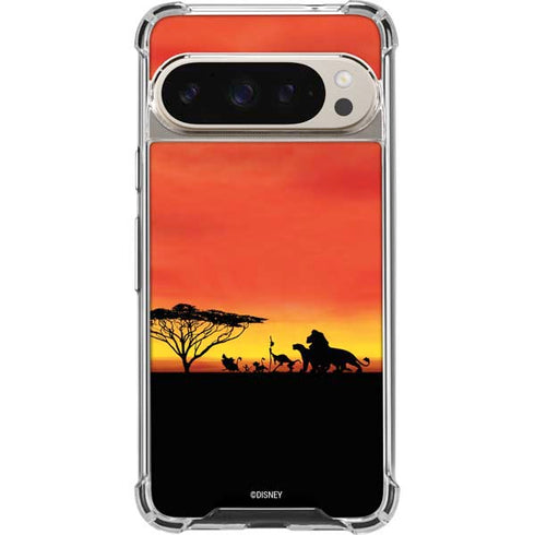 Disney The Lion King Pride Rock Crew Pixel 9/9 Pro Clear Case